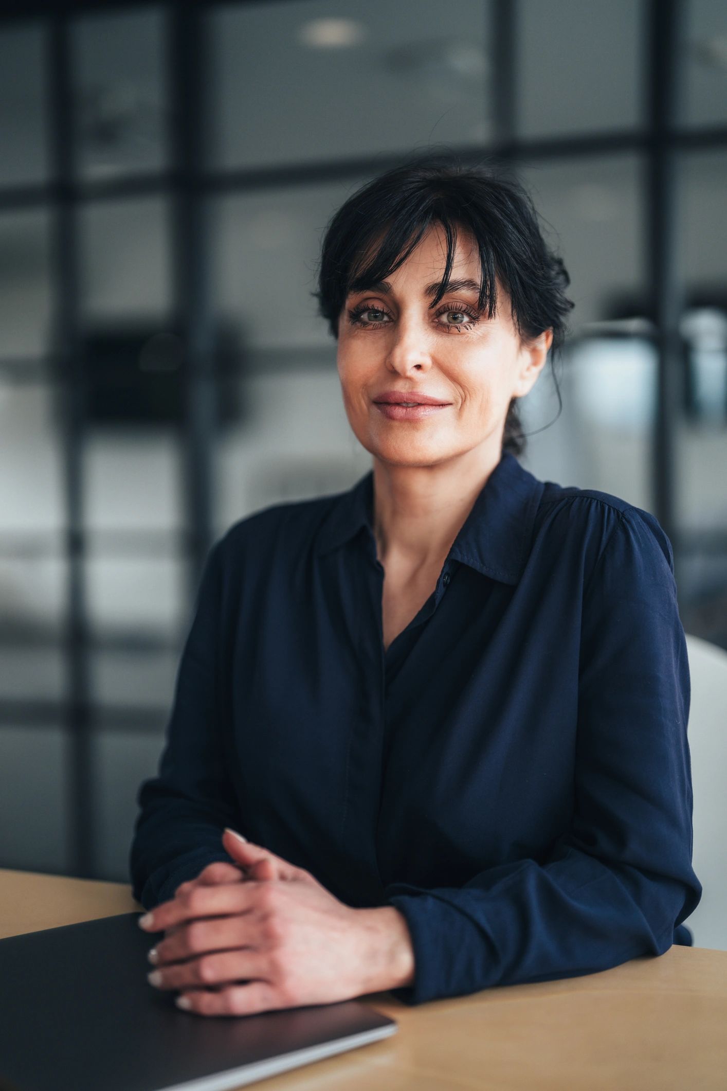 Professional consultant portrait in an office